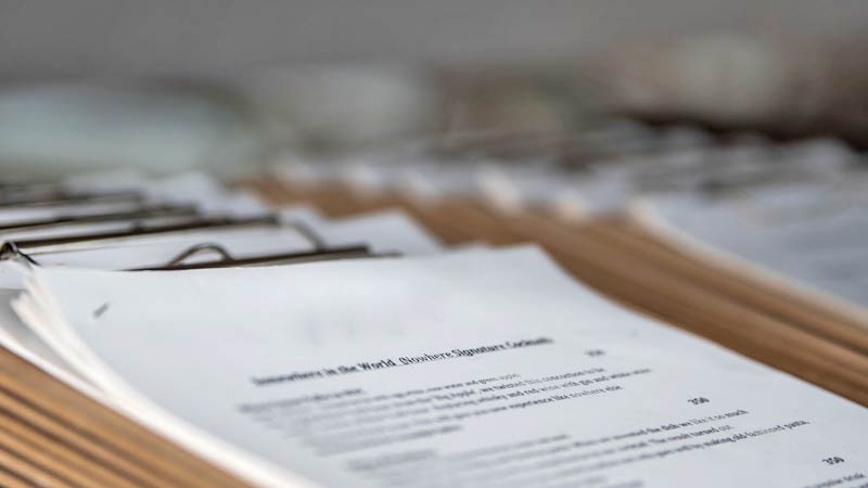 Dokumenty przygotowane do utylizacji