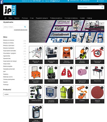 Sklep jptech-maszyny.pl