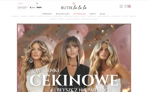 Sklep Butiklalala.pl - eleganckie i tanie sukienki i kreacje