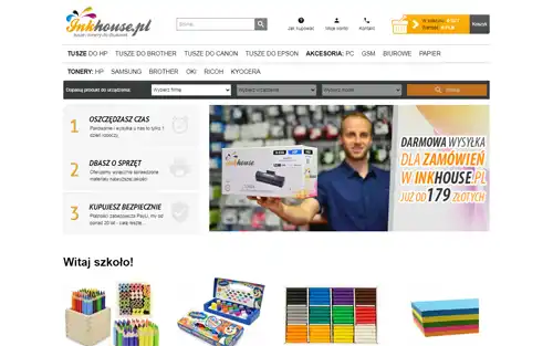Sklep Inkhouse.pl tanie tusze i tonery do drukarek