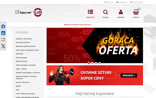 Sklep sklep.kaprys-met.pl