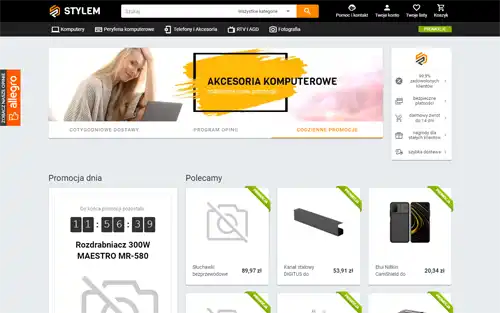 Sklep Stylem.pl - podzespoły komputerowe i laptopy